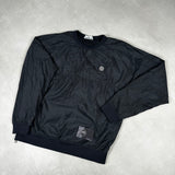 Nylon Metal Ripstop Sweatshirt Black