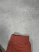 Cotton Fleece Joggers Peach