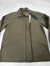 Ghost Zip Overshirt Khaki