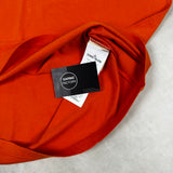 Logo Print T - Shirt Orange