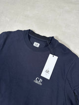 Stitched Logo Crewneck Sweatshirt Navy