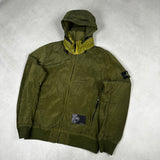 Nylon Metal Tyvek Shield Jacket Khaki