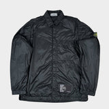 Micro Yarn Lined Overshirt Black