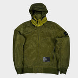 Nylon Metal Tyvek Shield Jacket Khaki