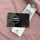 Garment Dyed Overshirt Pink