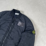 Crinkle Reps NY Bomber Jacket Black