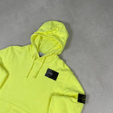 Brushed Cotton Hoodie Yellow