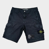 RE - Fit Light Cargo Shorts Navy