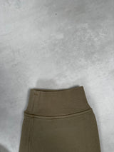 Cotton Fleece Joggers Beige