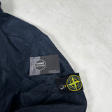 Nylon Metal Overshirt Navy