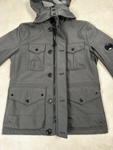 C.P. Shell Soft Shell Goggle Jacket Grey