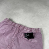 RE - Fit Elasticated Cargo Shorts Pink