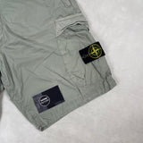 Tela Cotton Cargo Shorts Light Green