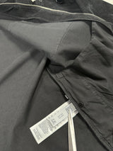 Corduroy Zip Overshirt Black