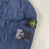 Utility Pocket Overshirt Navy