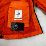 Chrome Hooded Goggle Jacket Orange