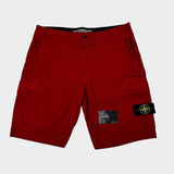 Tela Cotton Cargo Shorts Red
