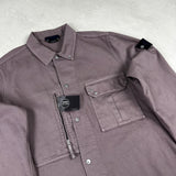 Light Bull Denim-TC Overshirt Purple