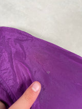 Nylon Metal Smock Pullover Purple