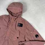 Flatt Nylon Hooded Anorak Smock Pink