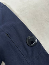 Wool Blend Overshirt Navy