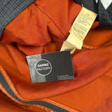 Check Multi Pocket Lino Flax Goggle Jacket Check