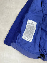 Garment Dyed Crinkle Reps NY Down Gilet Blue