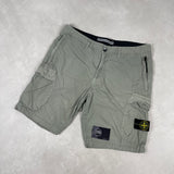 Tela Cotton Cargo Shorts Light Green