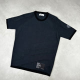 Cotton Knit T - Shirt Navy