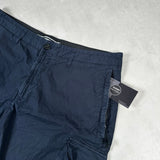 RE - Fit Light Cargo Shorts Navy
