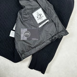 Hybrid Down Knit Goggle Jacket Black