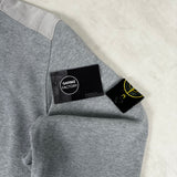 1/4 Zip Panel Sweatshirt Grey
