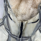 Poly Cover Composite Sherling Lined Jacket Cream
