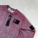 Dust Colour Finish Sweatshirt Pink