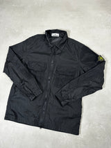Nylon Metal Ripstop Overshirt Black