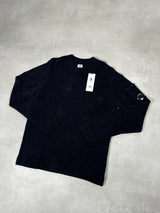 Chenille Knit Lens Jumper Navy
