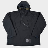 C.P. Shell Hooded Goggle Smock Jacket Black