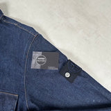 Denim Research Indigo Zip Overshirt Blue