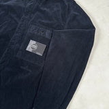 Micro Corduroy Overshirt Navy