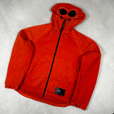 Chrome Hooded Goggle Jacket Orange