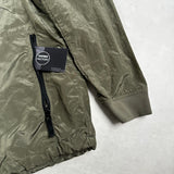 Nylon Metal Smock Pullover Khaki