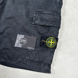 RE Fit Cargo Shorts Black