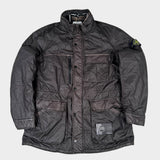 Mussola Gommata Field Jacket Dark Grey
