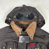 Barbour Creel 500 Mille Goggle Jacket Brown