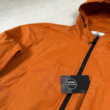 Supima Cotton Twill Stretch - TC Hooded Overshirt Orange