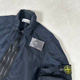 Nylon Metal Overshirt Navy