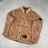 Mussola Prismatica Pietra Jacket Orange