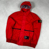 Membrana 3L TC Hooded Jacket Red