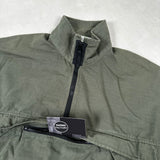 1/4 Zip Pop Ripstop Smock Khaki
