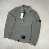 Chrome-R Zip Overshirt Silver